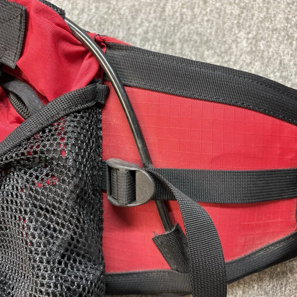 Vintage Kelty Summit 700 Hiking Hip‎ Pack Camping Trail Waist Bag Fanny Red